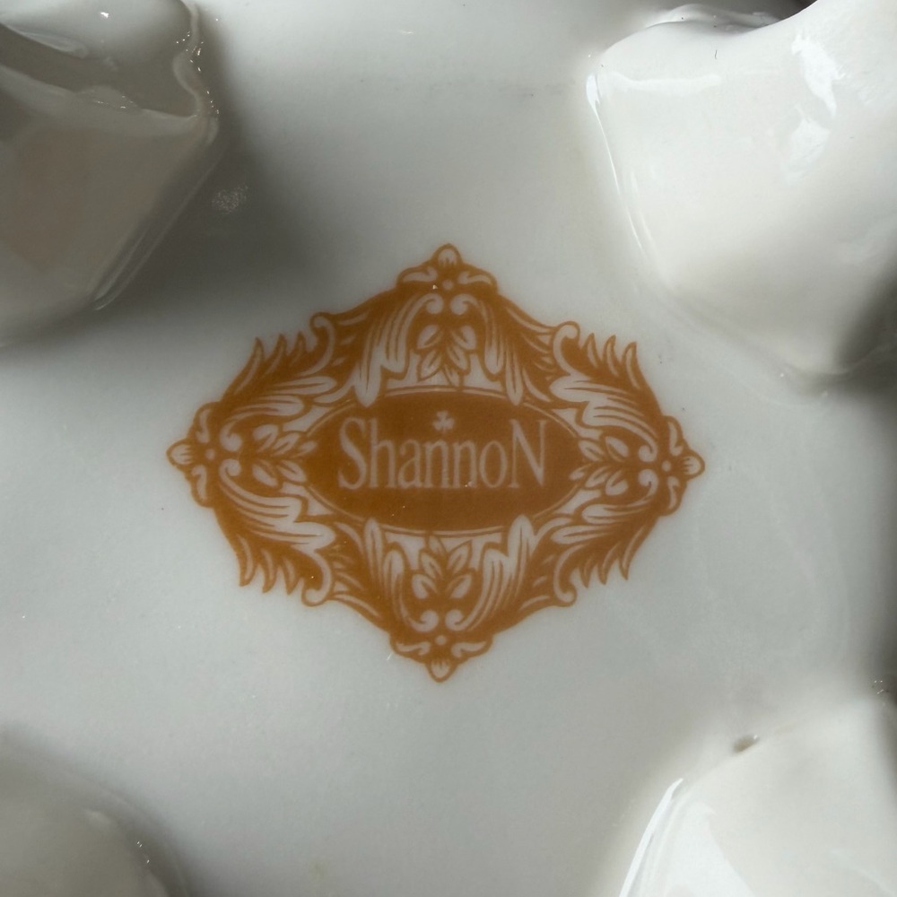 ☘️ Shannon Godinger Irish Shamrock Clover Footed Tea Pot☘️ - Picture 7 of 7